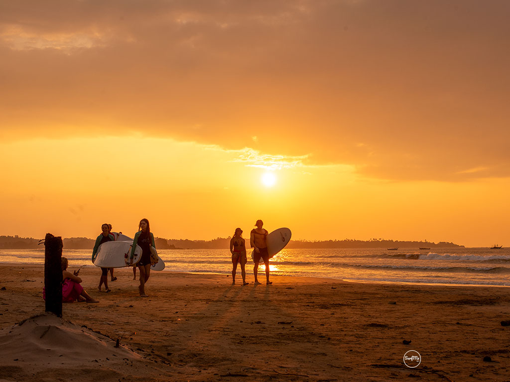 Sunset meditation